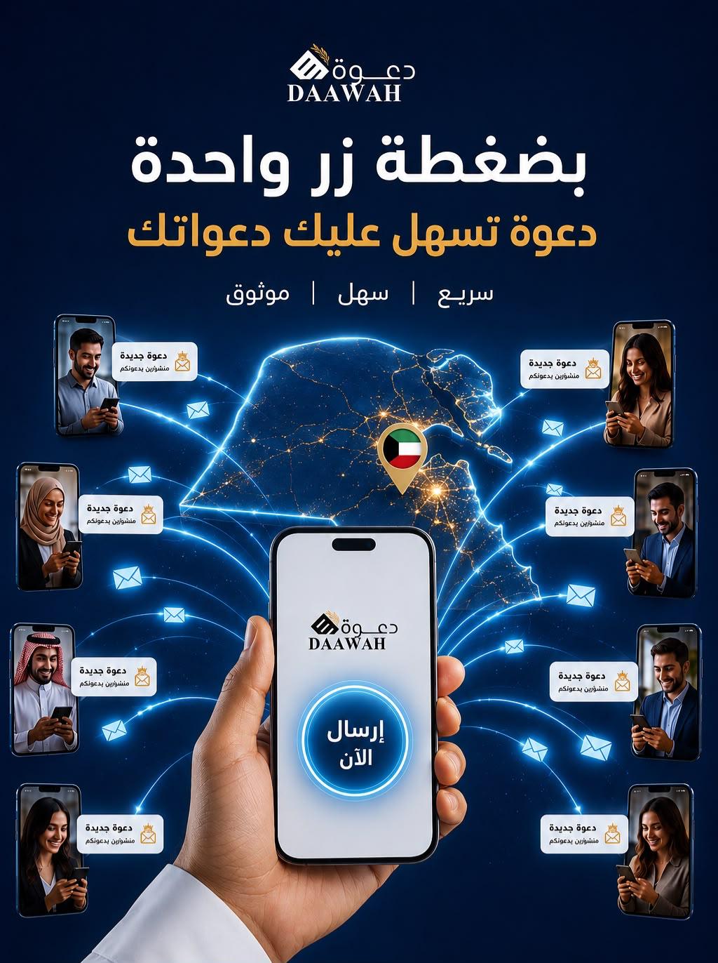 اعلان لشركة دعوة